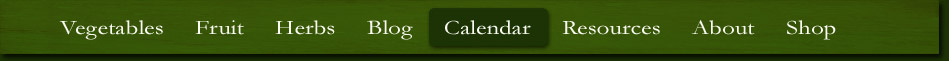 Gardening Menu