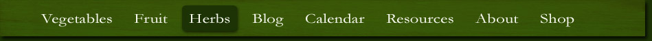 Gardening Menu