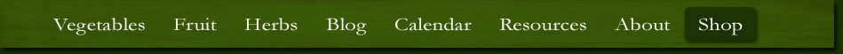 Gardening Menu